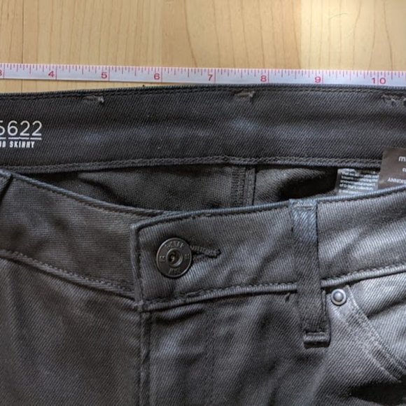 5622 Knee Zip Mid Skinny Jeans TALL - Picture 4 of 8